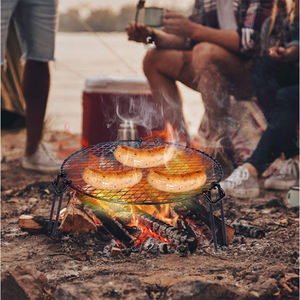 Griglia <span class=keywords><strong>di</strong></span> campeggio cromata pieghevole portatile del barbecue del carbone dell'oem <span class=keywords><strong>all</strong></span>'ingrosso della fabbrica - Product Image 2