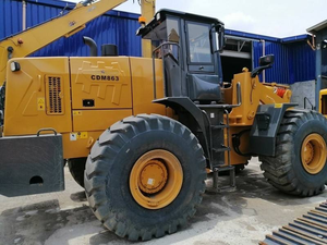 Mini chargeuse sur pneus CDM863 avec <span class=keywords><strong>pelle</strong></span> avant de <span class=keywords><strong>6</strong></span> <span class=keywords><strong>tonnes</strong></span> et pneus radiaux <span class=keywords><strong>à</strong></span> vendre - Product Image 1