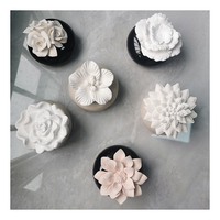 Diffuseur en céramique d'huile essentielle d'aromathérapie diffuseur en céramique de fleur non électrique diffuseur de fleur en céramique non électrique