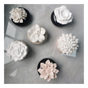 Ароматерапия эфирное масло керамический диффузор неэлектрический цветочный керамический диффузор неэлектрический керамический цветочный диффузор - Product Image 4