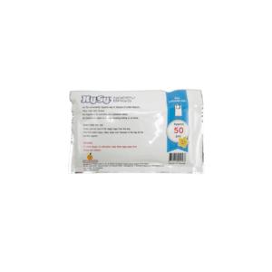 Bolsa desechable de HDPE para pañales tipo camiseta con propiedades antibacterianas y antiolores, con aroma a naranja, para toallitas húmedas de bebé - Product Image 6