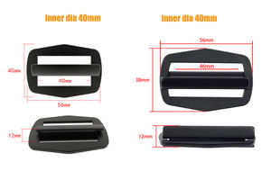 45 мм металлическая Регулируемая пряжка для ремня с индивидуальным брендом из цинкового сплава, Женская пряжка для ремня - Product Image 2