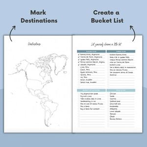 Hot Sale Travel Planner Custom Printing Hardcover Paper Gift Book <b>Spiral</b> <b>Notebook</b> Traveler Journal with Customized Logo - Product Image 4