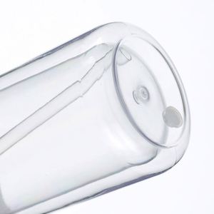 Gobelet à paille en plastique PC à double paroi écologique de 16 oz avec impression sérigraphique, design portable - Product Image 4