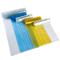 Nouvelles bandes de plastique flexibles antiadhésives pas de rideau hawaïen en feuille de pvc stratifiée