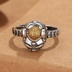 Rotatable Gold Ball Pixiu Charms <b>Ring</b> Feng Shui Amulet Wealth Lucky Open <b>Adjustable</b> <b>Ring</b> Buddhist Jewelry for Women Men Gift - Product Image 4