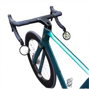 Rétroviseur de vélo Beite BS-04 réglable en plastique HD avec lentille convexe en aluminium pour une conduite sécurisée sur route, installation facile sur guidon de vélos - Product Image 4