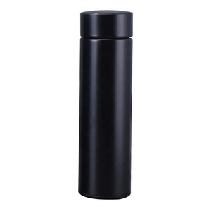 Termo inteligente de acero inoxidable, botella de agua con pantalla táctil LED, temperatura, 500ml - Product Image 3