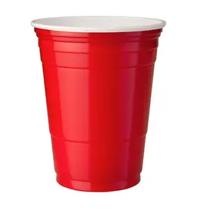 Hot Verkoop Fabriek Groothandel Prijs Food Grade 16Oz Red Party Cup 100 Pack