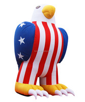 Ballon gonflable géant d'aigle d'hélium de PVC fait sur commande pour le défilé