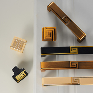 中国风蛇纹图案橱柜拉手和旋钮，适用于实木橱柜、衣柜、书柜 - Product Image 4