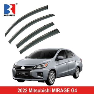 Pare-pluie pour portières de voiture Mitsubishi MIRAGE G4 2022 / ATTRAGE, déflecteur de vent pour vitres latérales - Product Image 2