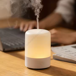 Humidificador de Aire USB Portátil de 120 ml al por Mayor, Luces LED de Colores, Mini Humidificador Delicado con Aroma de Aceites Esenciales para Hotel - Product Image 1