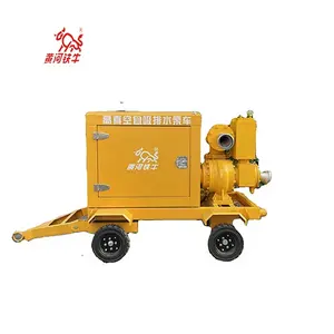 柴油水泵组中国制造高压80毫米12V 4英寸10 Hp水泵柴油发动机离心清洁