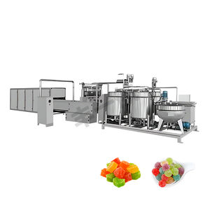 <span class=keywords><strong>Machine</strong></span> de fabrication de bonbons gommeux mous entièrement automatique <span class=keywords><strong>Machine</strong></span> de production de déposants de bonbons roses 3D - Product Image 1