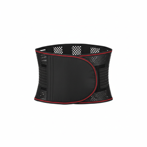 Bande de soutien lombaire confortable et respirante en polyester de qualité fiable, réglable, pour l'été - Product Image 1