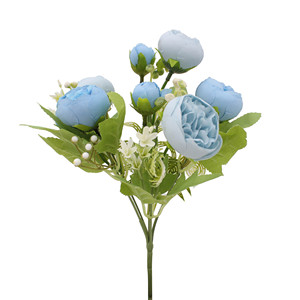 Fournisseur de la Chine Vente <span class=keywords><strong>en</strong></span> gros de fleurs de cerisier personnalisées Bouquet de fleurs artificielles Décoration de table de mariage - Product Image 1
