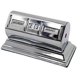 Hoge Kwaliteit Deluxe Metalen Bureau Kalender Custom Logo Draaide Draaibare Fabriek Vervaardigd Op Maat Metalen Ambachten Cadeau - Product Image 4