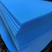 Feuille d'éponge en silicone à cellules ouvertes 20-60ppi pour filtre à air de déshumidificateur