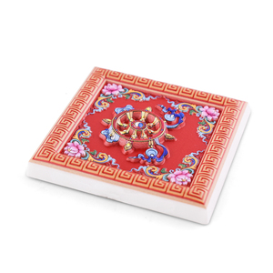 卸売直販メーカー 低MOQ 3Dカスタム樹脂チベット文化冷蔵庫マグネット観光土産 - Product Image 3