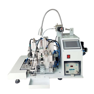 Máquina de Procesamiento de Cables Semiautomática para Pelar y Soldar con Función de Temporizador Programable - Product Image 6