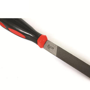 Jeu de limes plates en métal avec poignée en plastique pour outils de quincaillerie de bonne qualité - Product Image 4