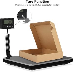 Báscula Postal de Acero Inoxidable de 200 kg de Alta Resistencia con Pantalla LCD de 10 g, Personalizable OEM/ODM, Plataforma de Pesaje para Envíos y Paquetes - Product Image 6
