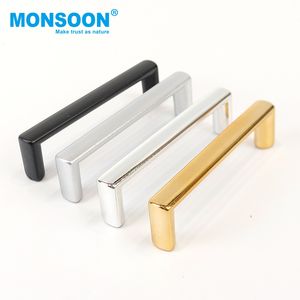 Herrajes para Muebles, Perillas de Plástico Simples en Forma de U para Armarios de Dormitorio, Baño, Villa, Sala de Estar, Cajones, Cómodas y Puertas de Cocina - Product Image 3