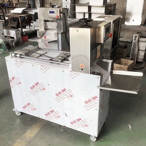 Équipement <span class=keywords><strong>de</strong></span> boucherie industrielle, <span class=keywords><strong>trancheuse</strong></span> à viande épaisse à 4 rouleaux, base au <span class=keywords><strong>sol</strong></span>, pour saucisses, bacon, agneau, bœuf, aliments - Product Image 6