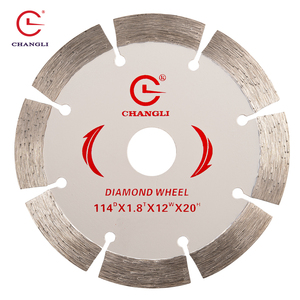 Changli blanco 114MM 1,8mm de espesor 12mm segmento <span class=keywords><strong>Alteza</strong></span> 20mm, agujero interior seco disco de corte de VI las cuchillas - Product Image 1