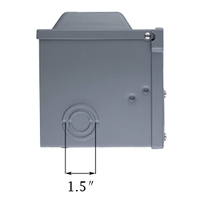 Presa di Corrente per Camper 50 Amp 125/250 Volt, Scatola Elettrica Esterna Impermeabile e Bloccabile