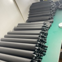 Extensions de queues de billard Predator 10in 2in Carbon avec pare-chocs Snooker et boules de billard