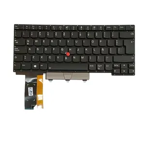 HK-HHT लैपटॉप कीबोर्ड बैकलिट लैटिन स्पेनिश टेकीलाडो के लिए