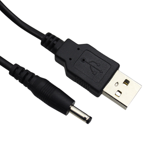 OED/ODM USB 2.0 un cavo di ricarica per cavo di alimentazione Jack da maschio a CC 3.5x2.1mm 5 V 24AWG - Product Image 3