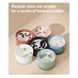 2024 New Arrival DIY Crystal-shaped Aroma Scented <strong>Candles</strong> in Bulk Costume logo Romantic Scented <strong>Candles</strong> - Product Image 3