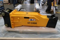 Breaker Hidrolik Sanyu SY1000 Baru, Cocok untuk Excavator 11-16t, Efisiensi Tinggi, Bersertifikasi ISO/CE, Konstruksi & Pertambangan