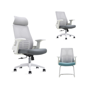 Silla de oficina ergonómica ejecutiva de malla moderna de nuevo diseño, función de elevación totalmente ajustable - Product Image 1
