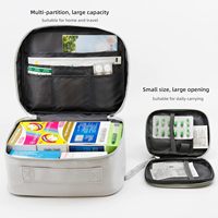Portable 600D Oxford tissu médecine sac moderne maison stockage sac à main pour voyage Rectangle conception multifonctionnelle