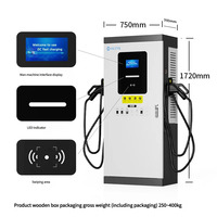 Station de recharge rapide DC 360 kW pour véhicules électriques, chargeur GBT sur pied, vente en gros, contrôle d'accès OCPP, WrightCharge