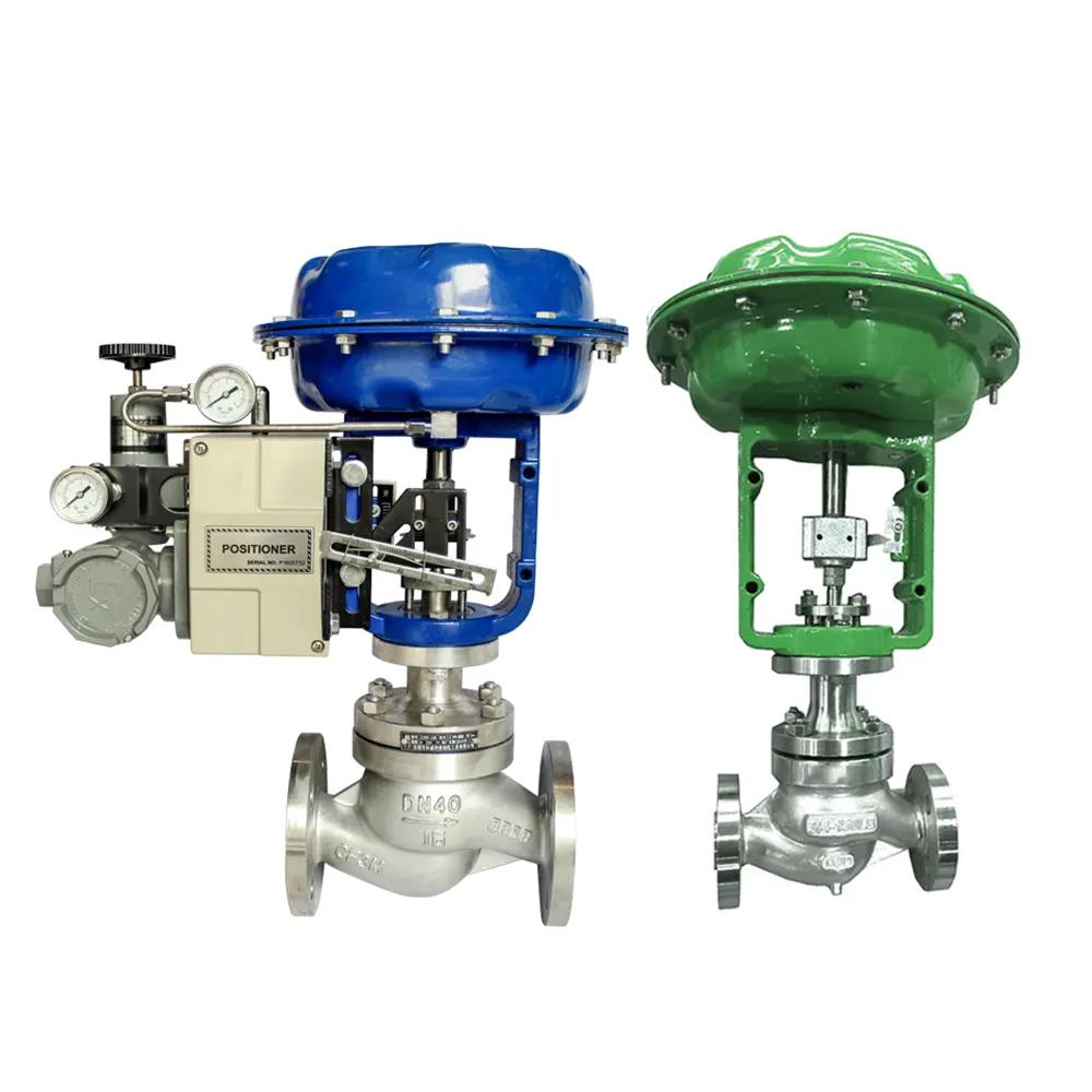COVNA 공압 제어 밸브 DN20-DN300 공압 다이어프램 제어 글로브 밸브 발전소 및 유제품 Pasteurizer