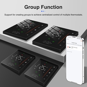 Zigbee Tuya termostat pemanas lantai air pintar, katup Display OLED dapat diprogram aplikasi Android kendali jarak jauh konektivitas WiFi - Product Image 4
