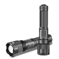 Lampe torche tactique LED haute puissance, étanche, zoomable, 3 modes, lampe torche électrique LED pour le camping, la randonnée, lampe torche LED