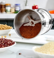 Broyeur en métal Outils Cuisine Poudre Ail Broyeurs Électriques Poivre Alimentaire Cacahuète Grain Moulin À Épices Machine Pour La Cuisine