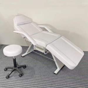Cheap Hot Selling Portable Folding Beauty Massage Bed With Customizable Color Metal Base - Product Image 1