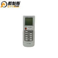 Télécommande universelle pour climatiseur Coolmax KT-3888, télécommande de climatisation, grande capacité +3888 codes, télécommande de climatisation pour la réparation du système de climatisation
