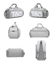 Sac de Voyage Duffle Sport 2 en 1 Moyen avec Compartiment à Chaussures, Poignées en Polyester, Prix Compétitif, Logo Personnalisé