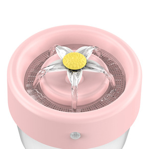 Dispensador de agua para mascotas, filtro de circulación automática de 1000Ml para gatos y perros, blanco, rosa, azul - Product Image 2