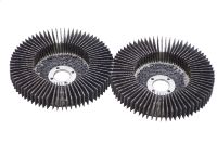 Disque à lamelles vertical de 4 pouces, outils abrasifs OEM, prix d'usine, avec 36 grains # -320 #   Grains pour surfaces rondes et planes