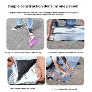 Toit de torche en caoutchouc de bitume de style industriel SBS 3mm & 4mm d'épaisseur Membrane d'étanchéité Rouleau de toit en bitume Matériaux de construction - Product Image 6