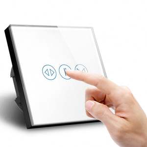 Interrupteur de rideau électrique mural tactile pour système de maison intelligente et gradateur de contrôle à domicile Wifi Alexa et google - Product Image 4